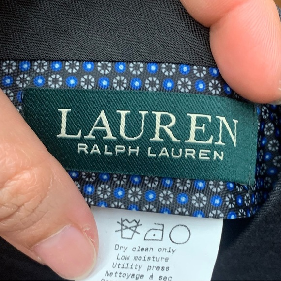 Lauren Ralph Lauren Gray Dress Pants Flat Front - Picture 3 of 5
